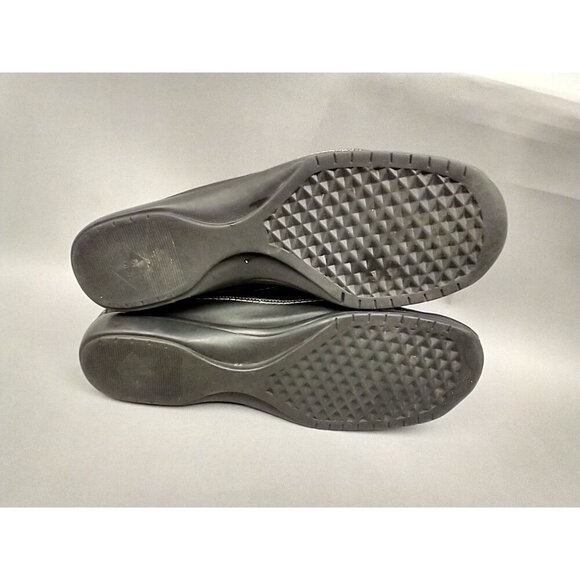 Aerology by Aerosoles Women's 8.5 Toe Riffic Leather Loafers Comfort Shoes Brown - Picture 6 of 11